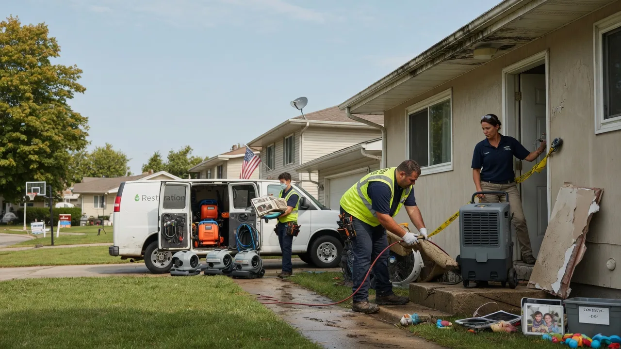 Water Damage Restoration in Clements, MN near me